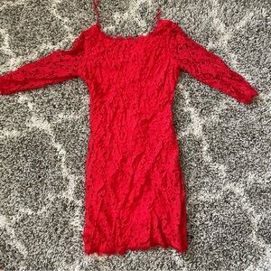 Diane Von Furstenberg 3/4 sleeve Lace Dress